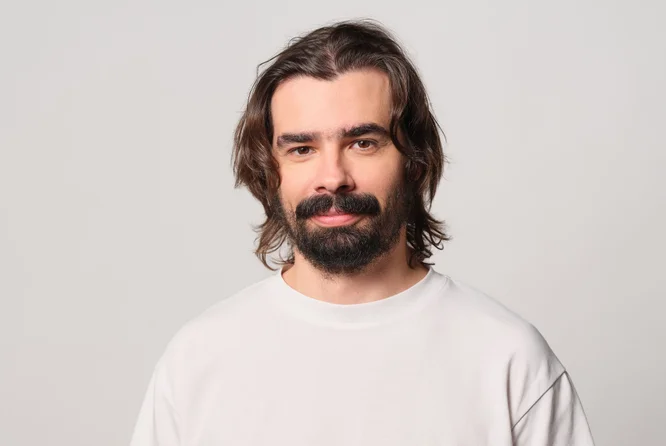 Portrait of Daniel Rath, head of corporate customers, RBI